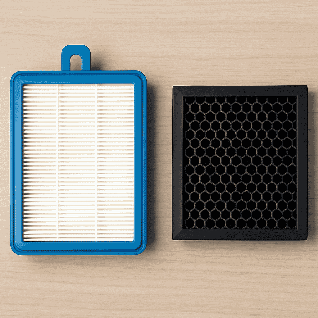 Filtro HEPA vs Carboni Attivi: quale fa davvero la differenza? 2 Immagine del confronto tra filtro HEPA vs Carboni Attivi. Quale dei due si adatta alle tue esigenze?
